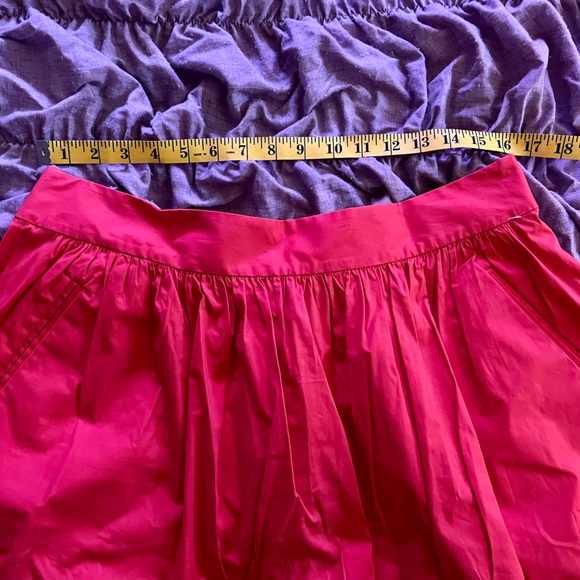 Banana Republic A-line ruffle skirt size 14 - Picture 4 of 5